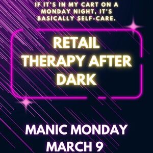 Manic Monday March 9th - Live Show Unlisted Items